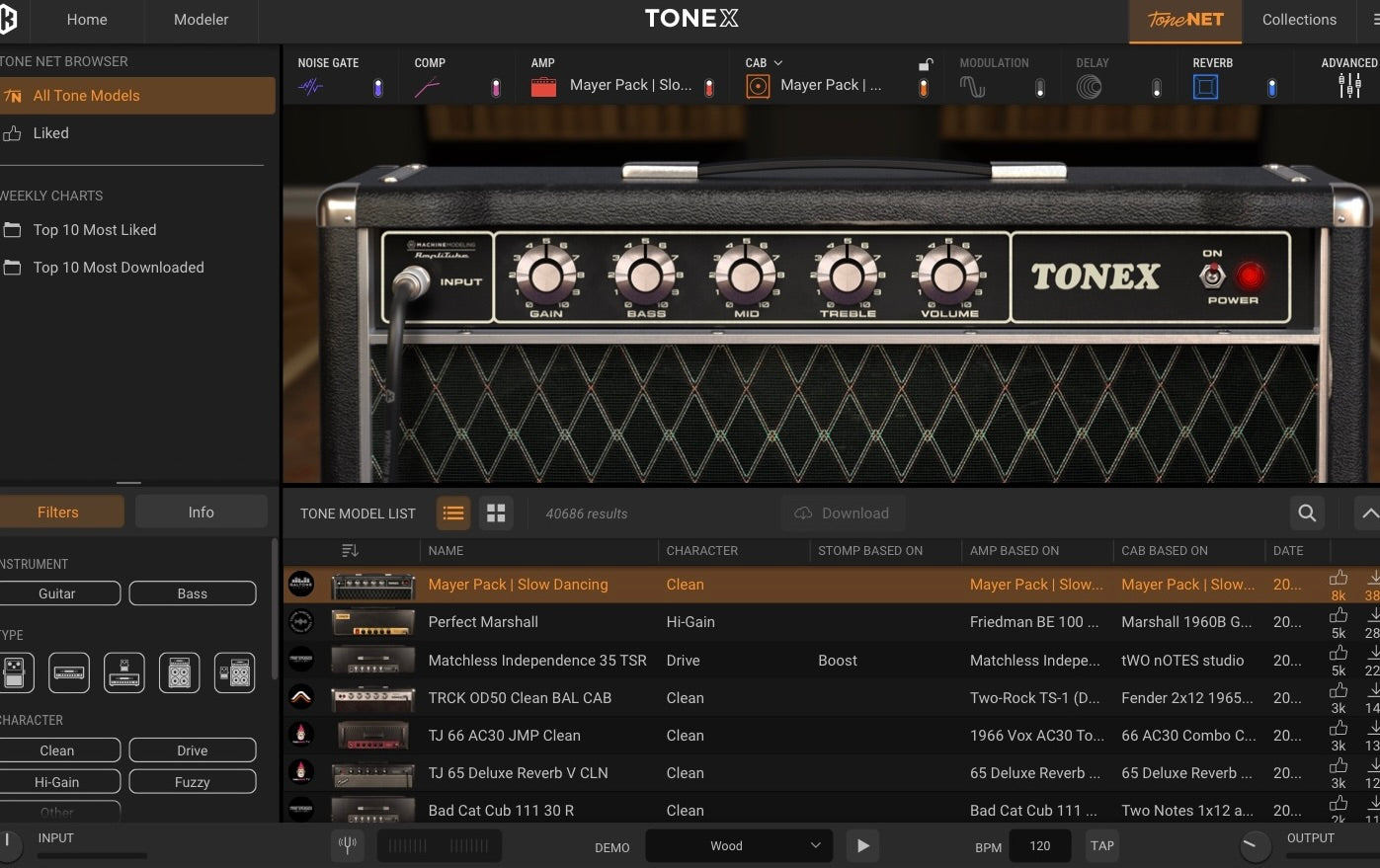 ToneX Mayer Pack
