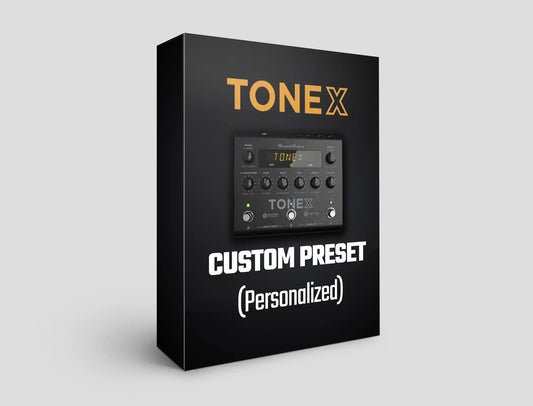Custom Made Preset for TONEX (One Personalized Preset) - GalTone Studio